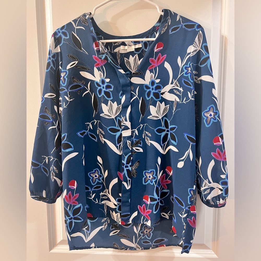 C&E Floral Blouse